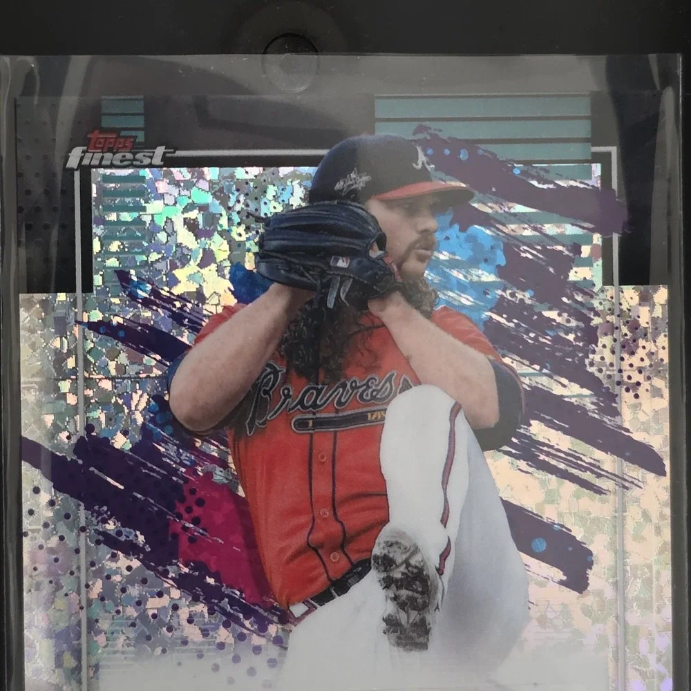 2026 Topps Finest Grant Holmes #FMA-GH Mini Diamond Auto Mlb Atlanta Braves